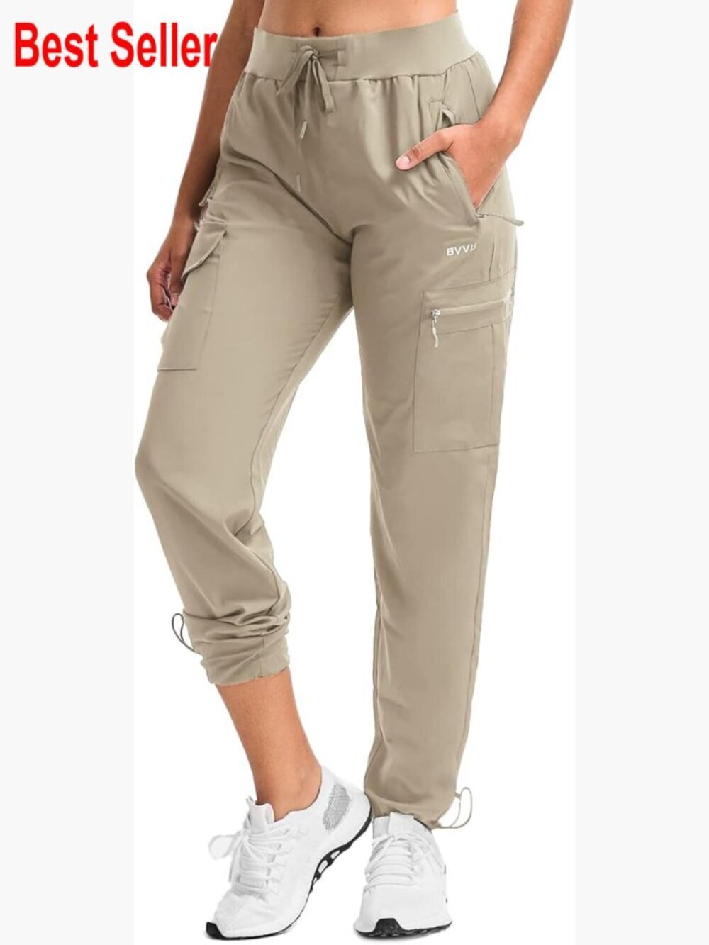 Lightweight Quick Dry Waterproof Hiking Pants with Zipper Pockets